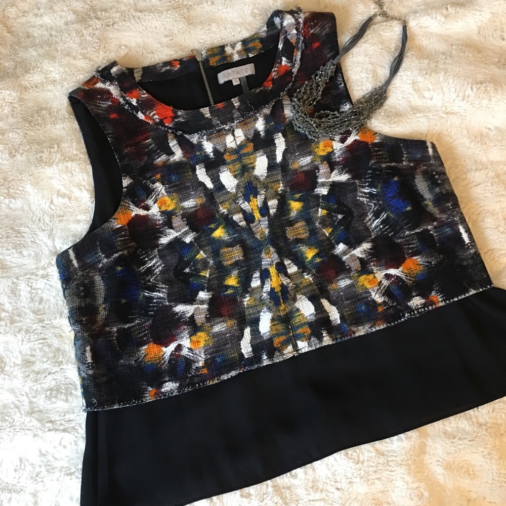 1. State Sleeveless Top Large